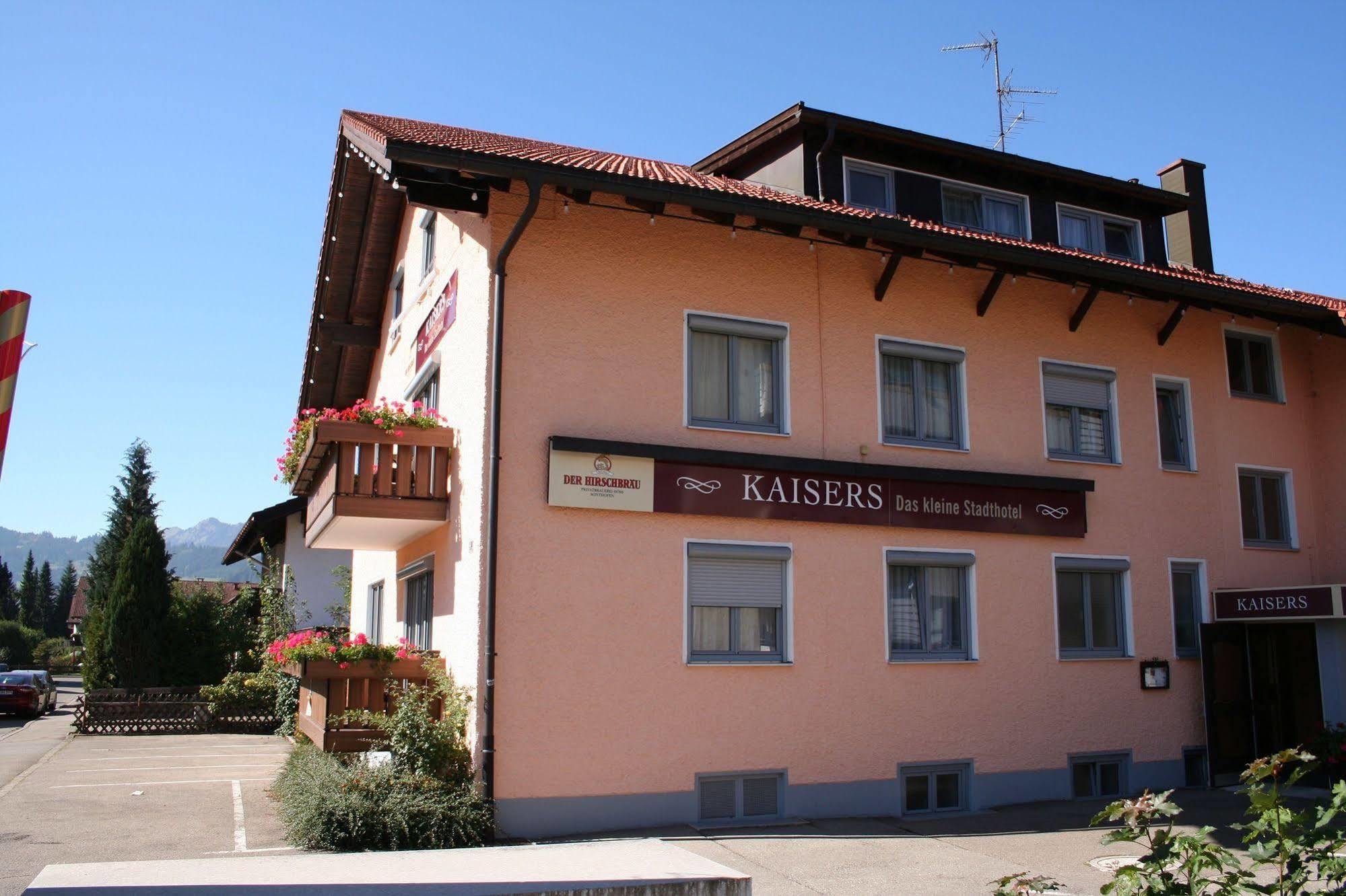 Kaisers Das Kleine Stadthotel Sonthofen Exterior photo